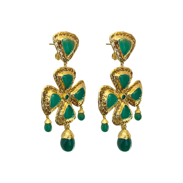 Mountain and Moon - Gold Rafaela Earring