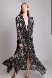 Sabina Musayev - Alexandra Dress | Black Print
