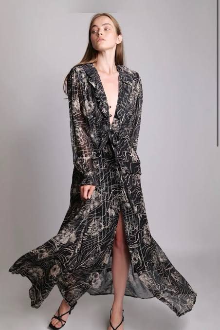 Sabina Musayev - Alexandra Dress | Black Print