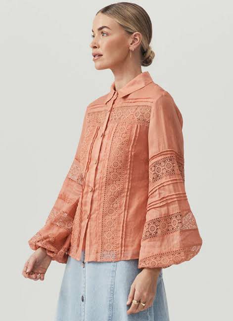 Mos the Labe - Layla Blouse | Peach